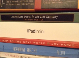 books and iPad 2
